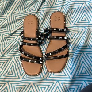Studded Strappy Sandals